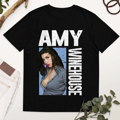 Sexy Amy Winehouse T-shirt Cotton For Men Women All Sizes Unisex T-Shirt