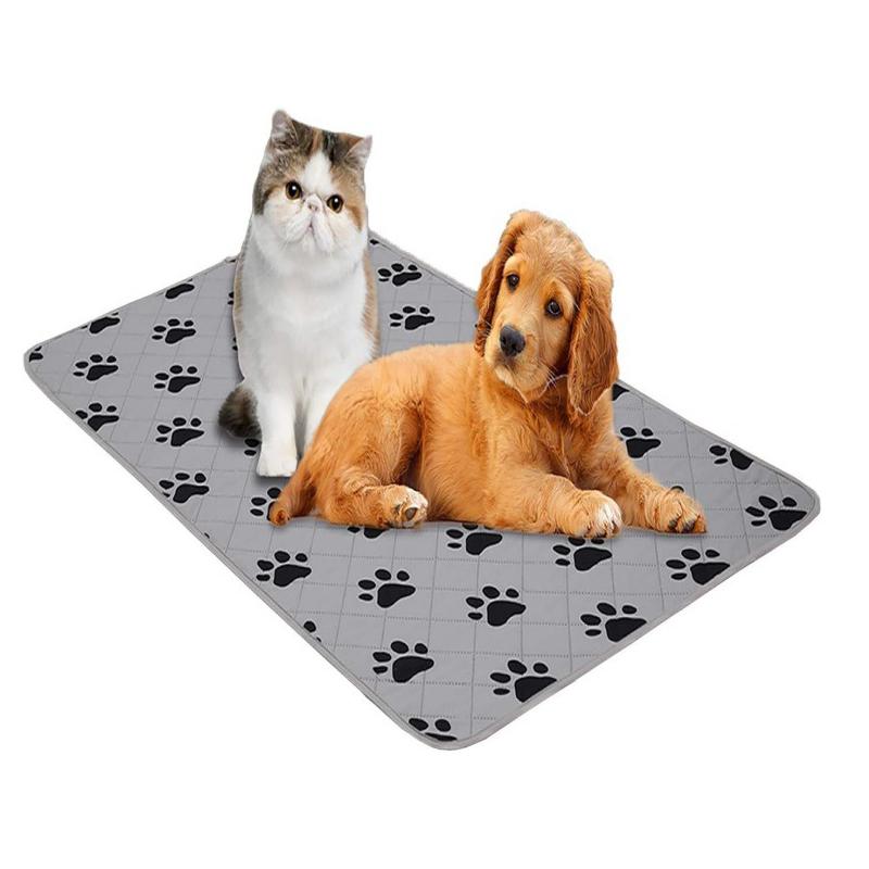 Tapis absorbant réutilisable pour chien Couche absorbante réutilisable Tapis urinaire pour animal de compagnie Tapis d'entraînement lavable pour chiot Tapis de lit pour animal de compagnie Tapis d'urine pour petit animal Tapis de couchage pour petit animal