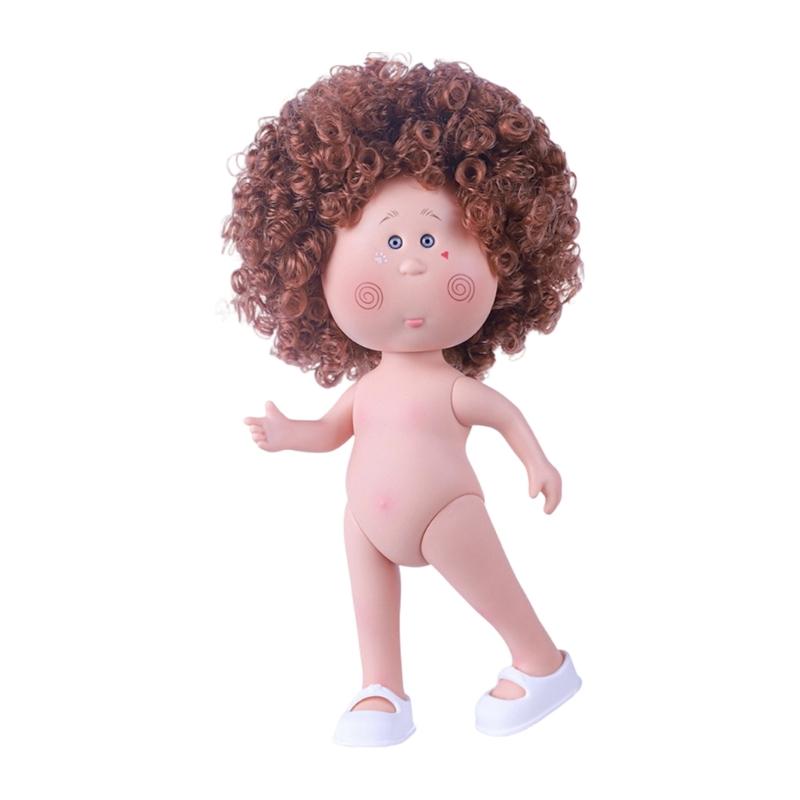 Adorable 24cm Plastic Potato Doll for Kids Creative Play Safe Easy Clean Home Decors Toy for Children Over 3 Years Old