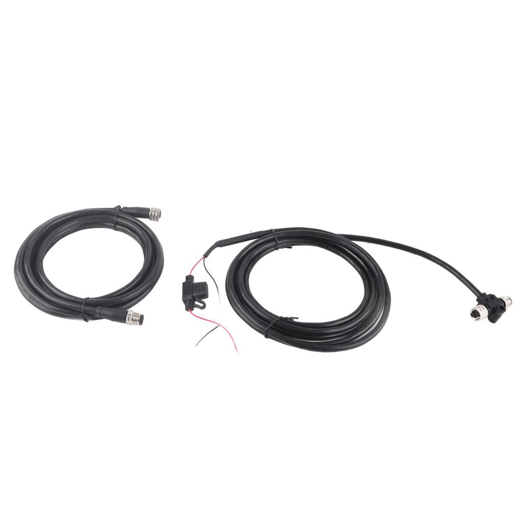 For NMEA2000 Starter Kit T Connector Power Cable Male Female Resistor 3 Port Adapter IP67 Waterproof for Garmin Networks