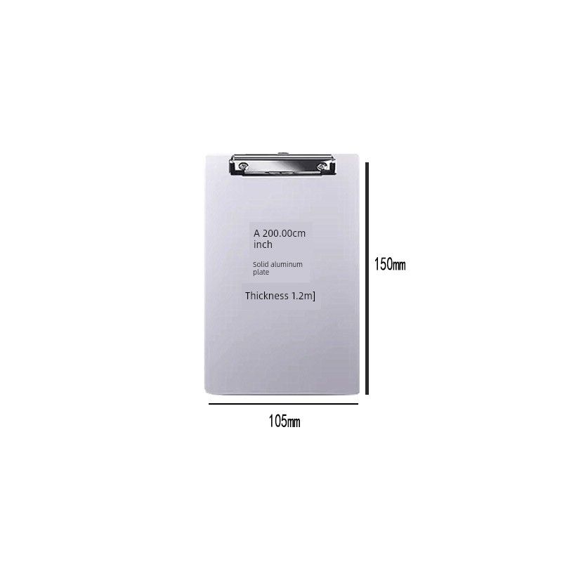 A4a5 Metal Solid Bill Writing Board