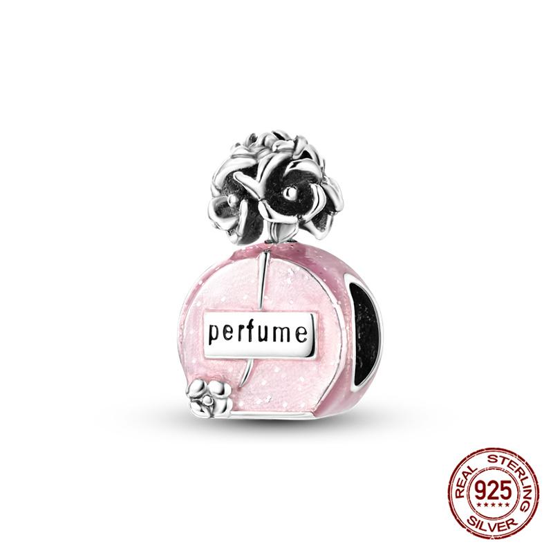 Compatible With Charm Bead Components Designed For Pandora Authentic Original Bracelets Do It Yourself Charming Women's Perfume Bead Component Copper