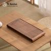 Nanshan Walnut Wood Scroll Dry Tea Tray