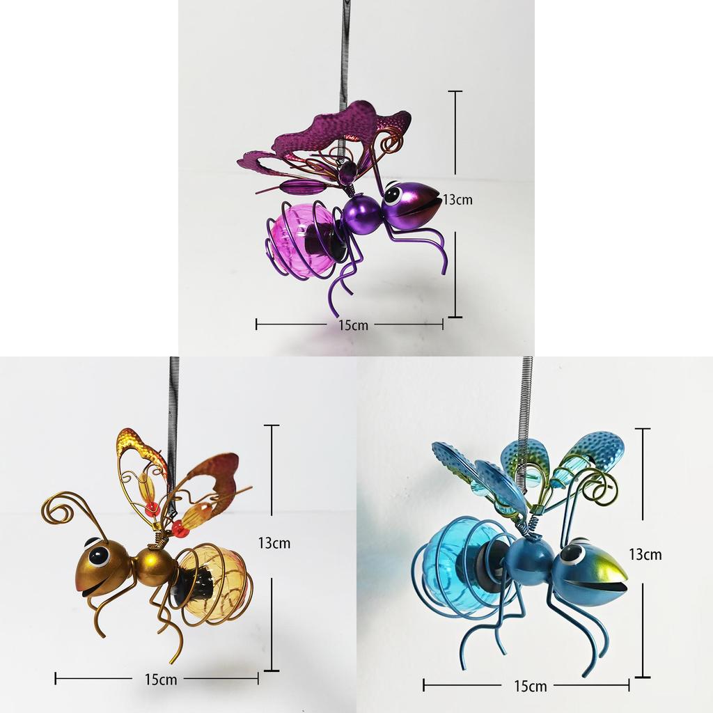 Butterfly Fairy Solar Led Garden Decor With Flying Feature For Outdoor Landscaping