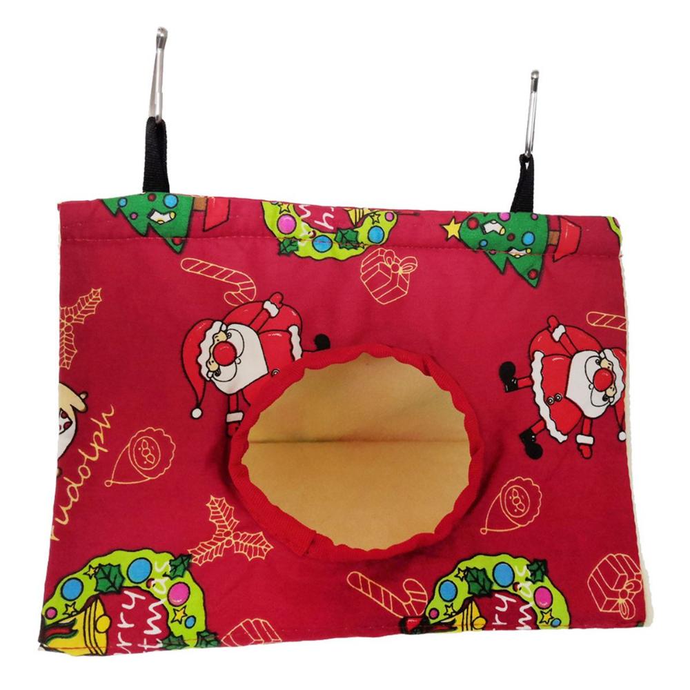 Accesorii Colivie Ascunzătoare Papagal Mic Adăpost Iarnă Cort Fluffy pentru Animale de Companie Hamac Papagal Colibă Păsări Pat de Dormit