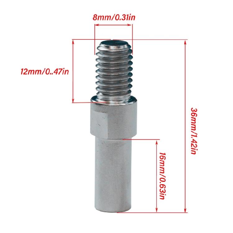 1/2pcs 8mm Mountain Bike Frame Front Fork V Brake Column Screw  Bike V Brake Bracket Mount Screw Easy To Install