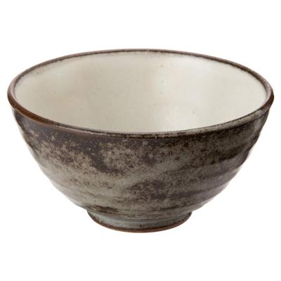 Mino Ware Colored Rice Bowl Ash Glaze K60301