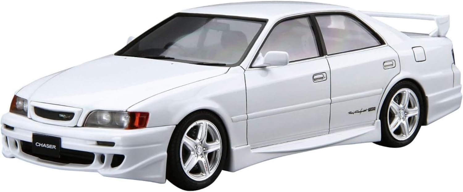 

Aoshima Bunka Kyozai Серия Тюнингованные Автомобили 47 Toyota TRD JZX100 Chaser Пластиковая Модель (АОСИМА) 1/24 Нет. 98