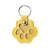 1PC Wear-resistant Bag Unique Hollow Shape Pet Collars Pet Hair Keychain Car Keys Pet Hair Convenient Companionship Durable