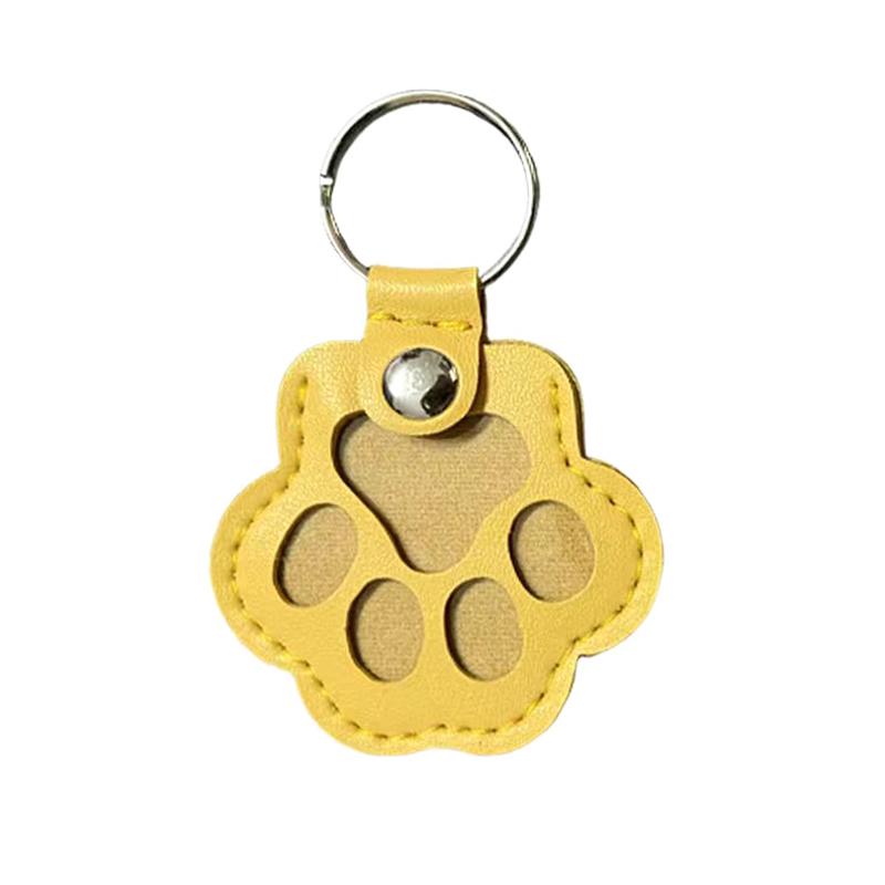 1PC Wear-resistant Bag Unique Hollow Shape Pet Collars Pet Hair Keychain Car Keys Pet Hair Convenient Companionship Durable