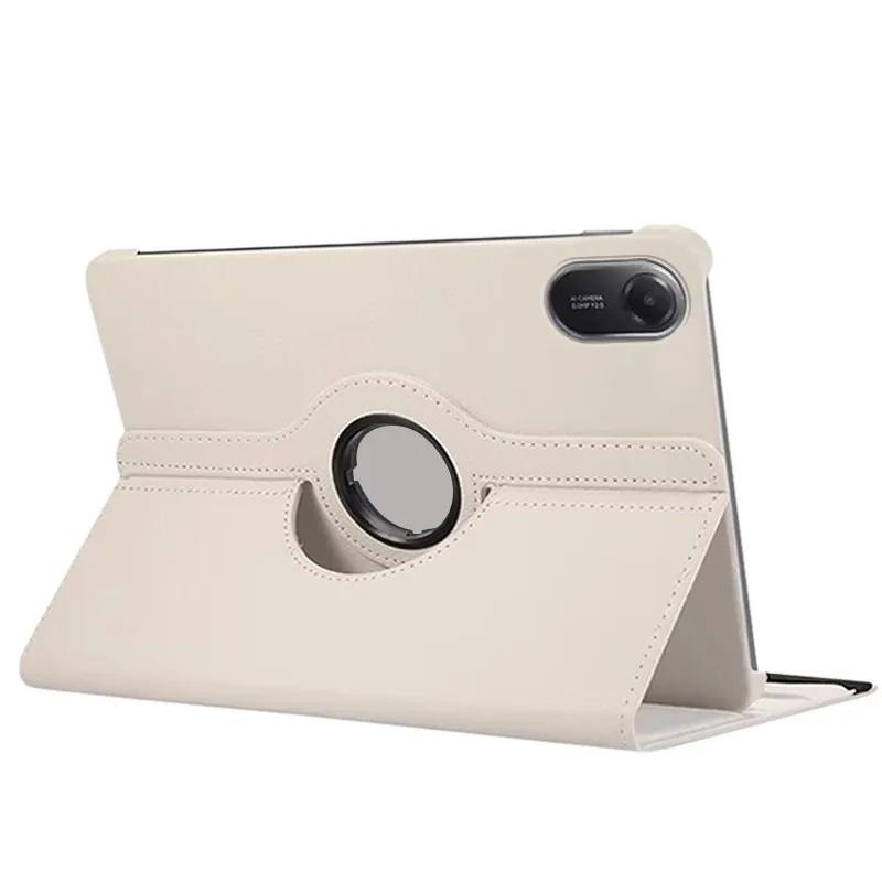 Case For Redmi Pad 2 11 inch 360° Rotating Smart Flip Stand PU Leather Cover Funda for Redmi Pad2 11" Tablet shell