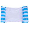 Inflatable Dual-Use Hammock Chair: Foldable Floating Lounge with Net and Backrest