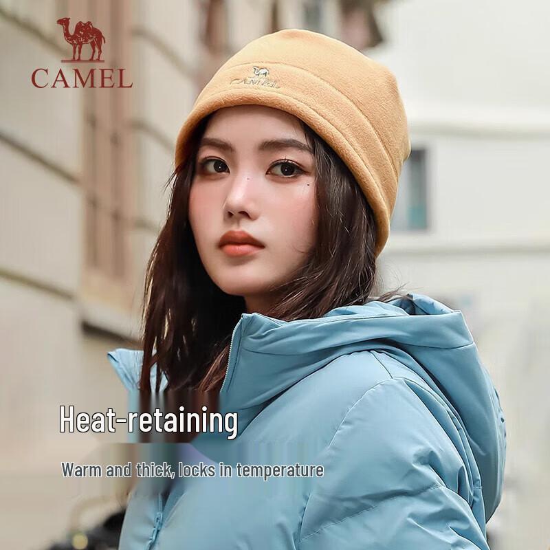 CAMEL Ветрозащитная флисовая шапка для улицы