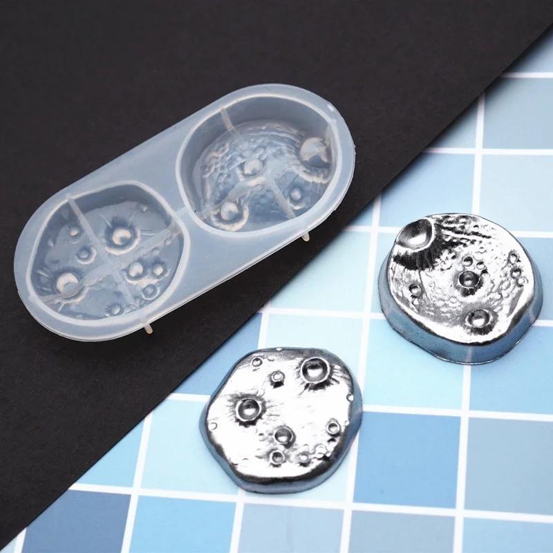 

Силиконовая форма Падающий камень с отверстиями Галактика Силиконовая форма Смола Космос Ювелирные изделия DIY Мягкая форма УФ-смола Формы для ювелирных изделий