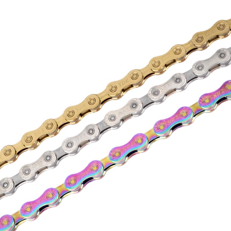 YBN Current 12v Mtb Chain 8v 10v 9v 11v Current Bicycle Chain 8 9 10 12 11 Speed Mountain Bike Chain 11V Road Cycling