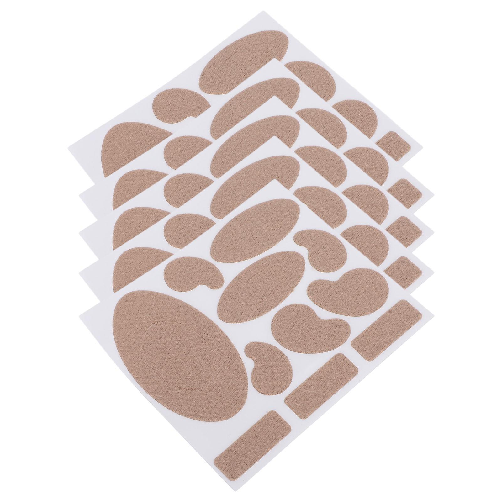 

10 листов фланелевых клейких подушечек для ног дышащие предотвращают трение тканевая подкладка против износа