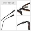 Ultra-light Pure Titanium 9g Literary Small Exquisite Glasses Frame Male Retro Box Type with Myopia Glasses Frame