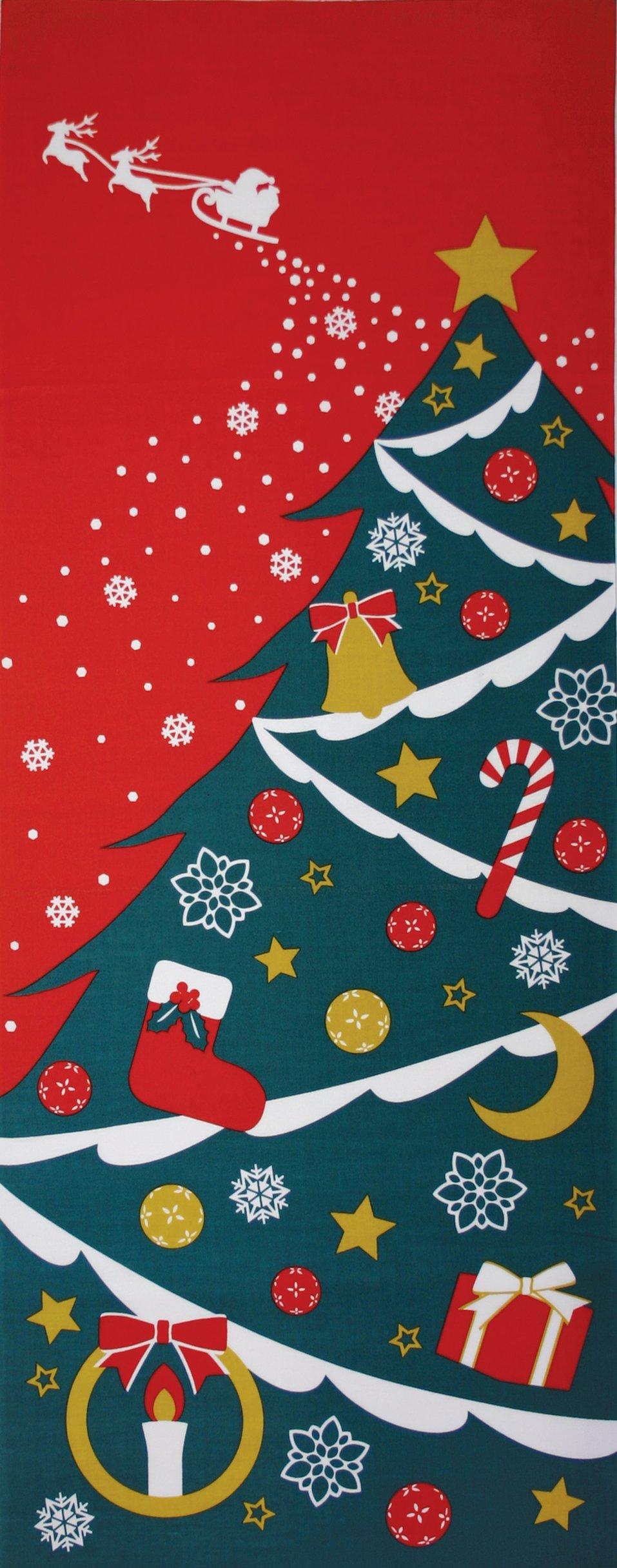 

Maeda Senko Shikisaifu Tenugui Christmas