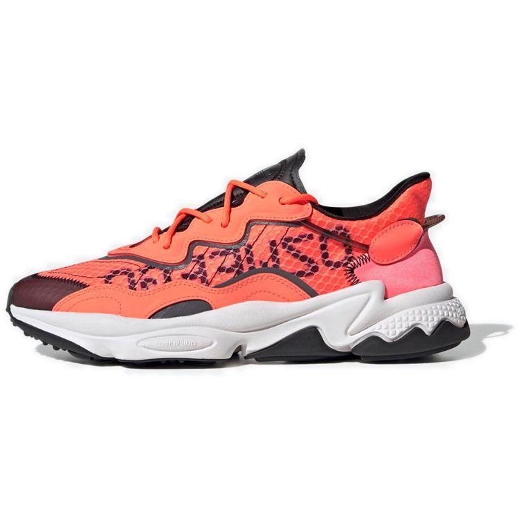 

Adidas Оригинальные кроссовки Ozweego с низким верхом для повседневной носки, мужские кроссовки, ярко-оранжевый EG8797 42