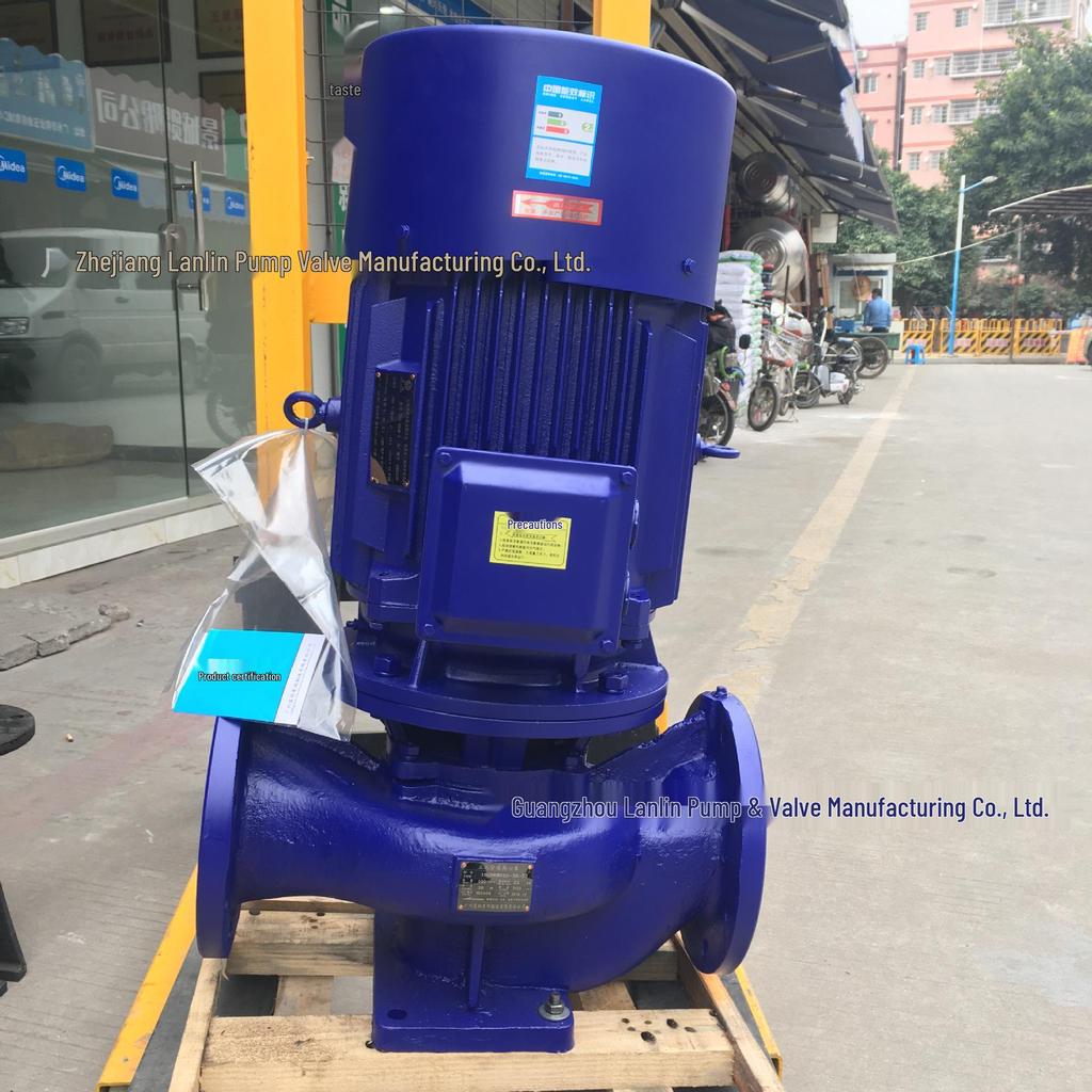 Vertical Cast Iron High-Temperature Hot Water Pump ISG65-160IB