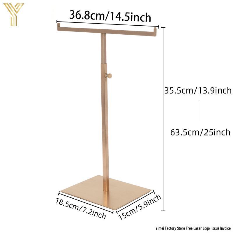Stainless Steel Multifunctional Clothing and Accessories Display Rack