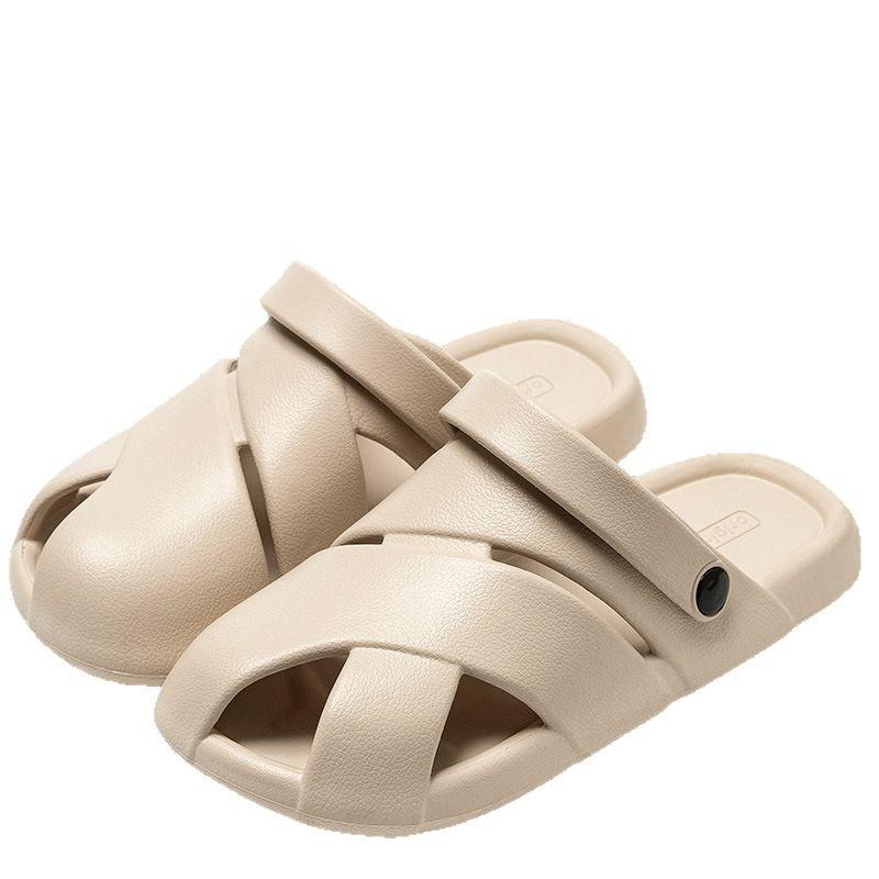 Cool Slippers Women Wear Thick Soles, Non-slip and Non-smelly Feet, Home Use, Summer Bathroom Indoor Men