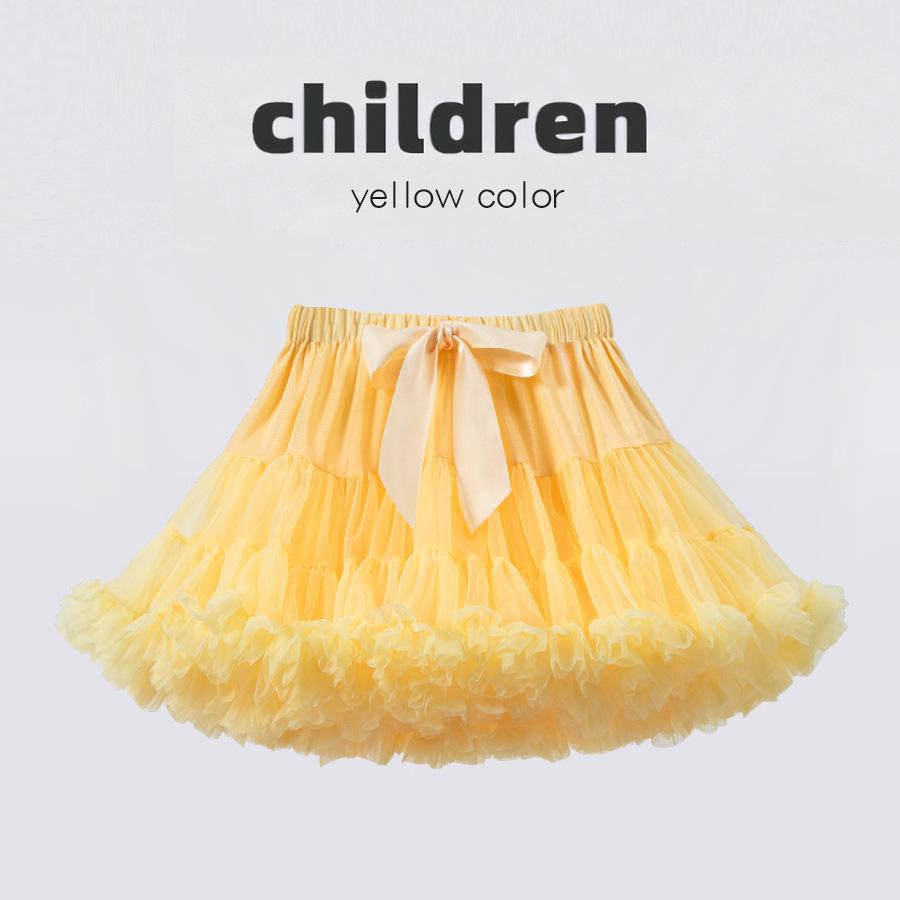 Dětské princeznovské tylové tutu šaty - Měkká, nadýchaná, prodyšná sukně pro dívky