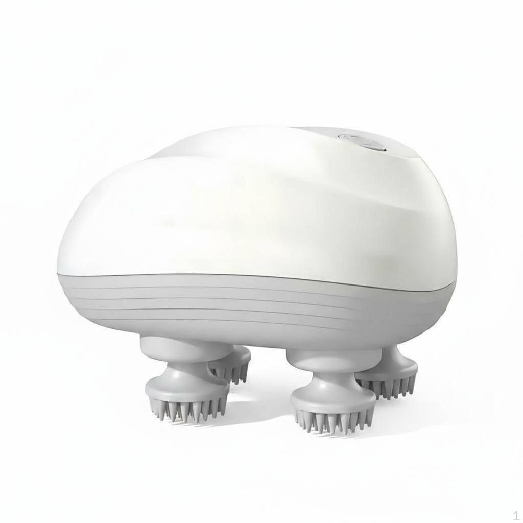 Electric Cat Head Low Noise 3D Kneading Pet Quiet EnergyEfficient Toy for Adults, Seniors,
