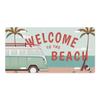 Summer Beach License Posters Wall Decor Plate Meal Sign Plaque Metal Vintage Tin Sign Room Decoration for Bar Pub