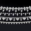 10Yards Rhinestone Chain Trim Fringe Crystal Diamond Accessories DIY Crafts Wedding Decoration Gift Irregular Rhinestone Ribbon