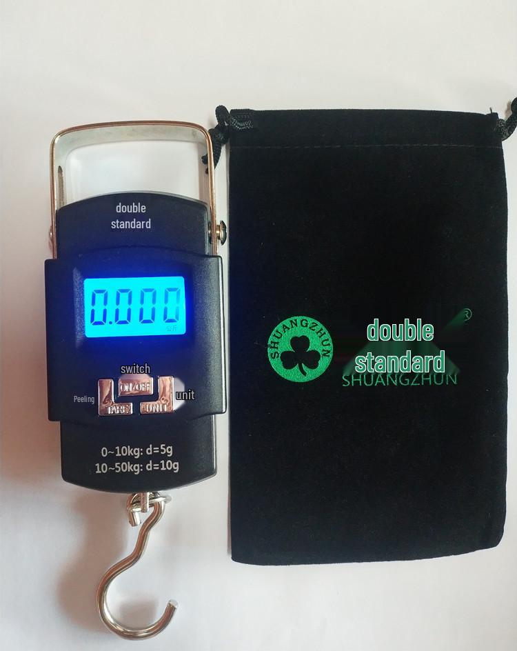 A08 50kg Mini Portable High-Precision Handheld Electronic Hanging Scale