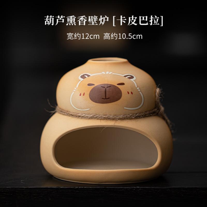 Kürbis Räuchergefäß Nebel Räucherdampfer Räucherstäbchenhalter Weihrauchbrenner Weihrauchverteiler Weihrauchgefäß Innenraumzubehör Bastelbedarf