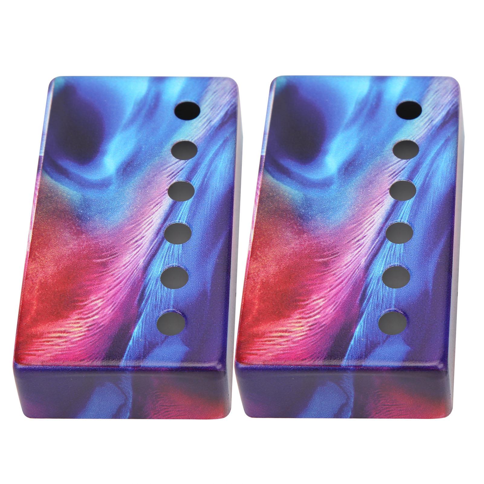 

2 шт. Крышка звукоснимателя 6 отверстий Медная защитная оболочка Аксессуары для обслуживания и декора гитары