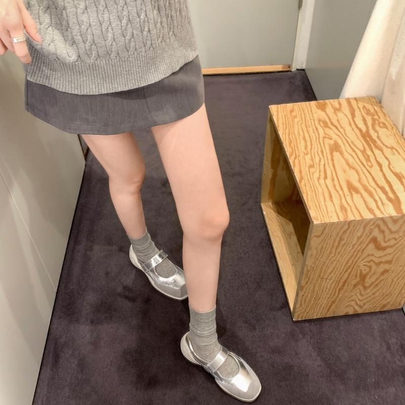 [] Mainly comfortable~ Velcro heightens function Mary Jane casual shoes women's single shoes