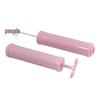 Pink Large Vacuum Storage Bag with Manual Air Pump for Cross-Border Use
