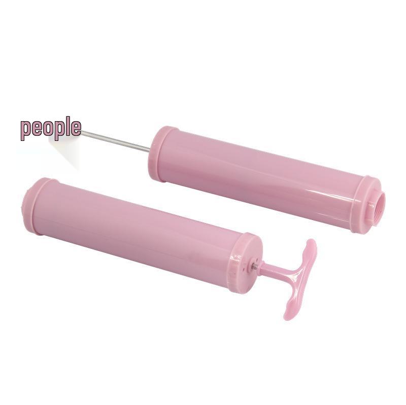 Pink Large Vacuum Storage Bag with Manual Air Pump for Cross-Border Use