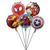 Foil Balloon Baby Birthday Photo Props Cartoon The Avengers Aluminum Film Balloons Happy Birthday Party Balloon Supplies