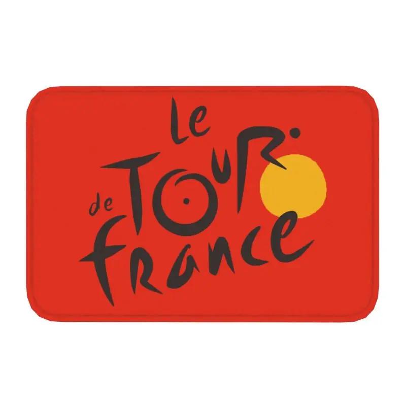 

Paillasson personnalisé Le Tour The France, antidérapant, pour vélo français, salle de bains, cuisine, chambre à coucher, 40x60cm 40cm x 60cm