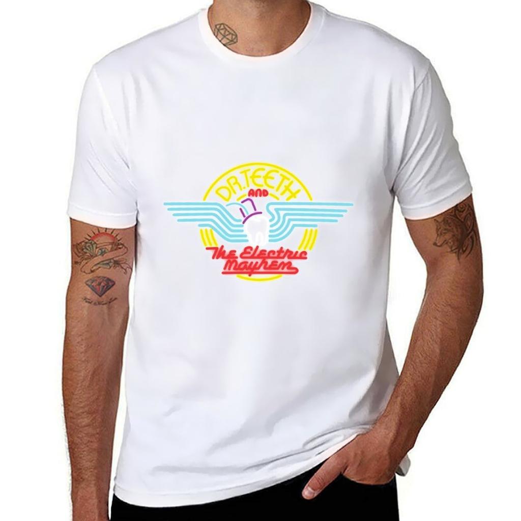 Dr Teeth And The Electric Mayhem Tshirt Plus Size Simple Casual Top