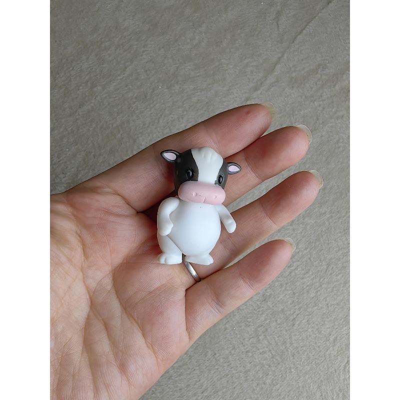 1pcs Forest Animal Family 1:12 Dollhouse Furniture Mini Rabbit Bear Dog Cat Pets Dolls Figure Toy Dolls Kids Gifts