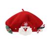 Children Hats 2024 Cute Cartoon Festival Accessories Christmas Elements Winter Hats Child Warm Outwear Cap Versatile Wool Hats