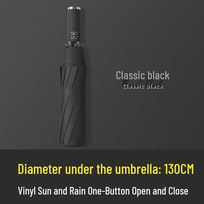 OIMG Fully Automatic Extra-Large 10-Rib Folding Umbrella