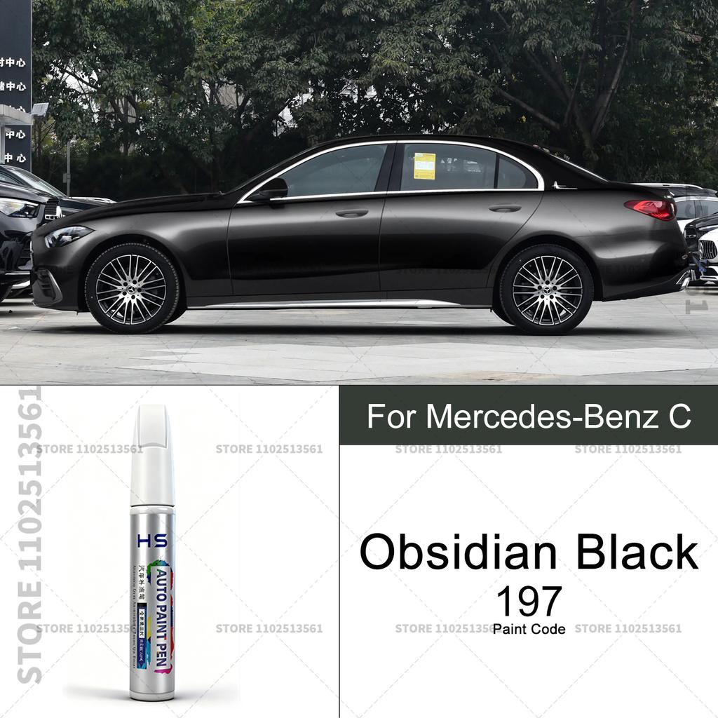 Car Paint Repair Pen Touch Up Scratch Remover DIY Auto Accessories For Mercedes-Benz C-Class Blue 896 970 White 702 Silver 859