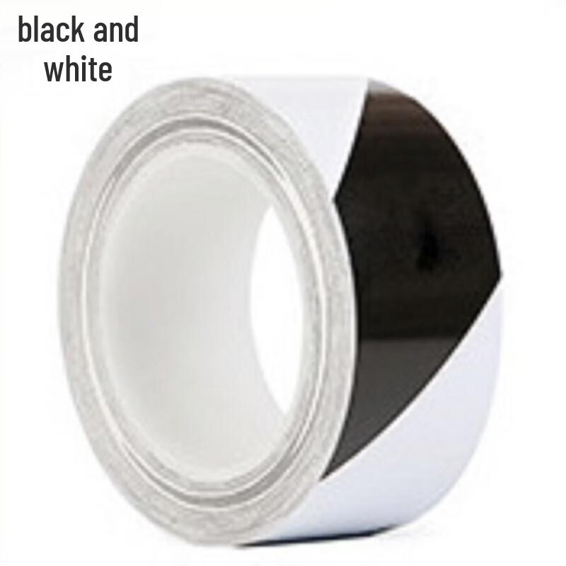 DAXTE PVC Warning Tape Zebra Line Floor Sticker