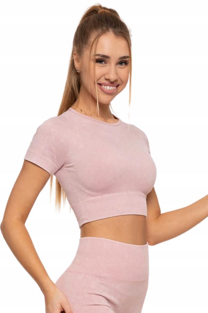 Women's Sports Top with Short Sleeves Comfortable Training MORAJ PINK L/XL