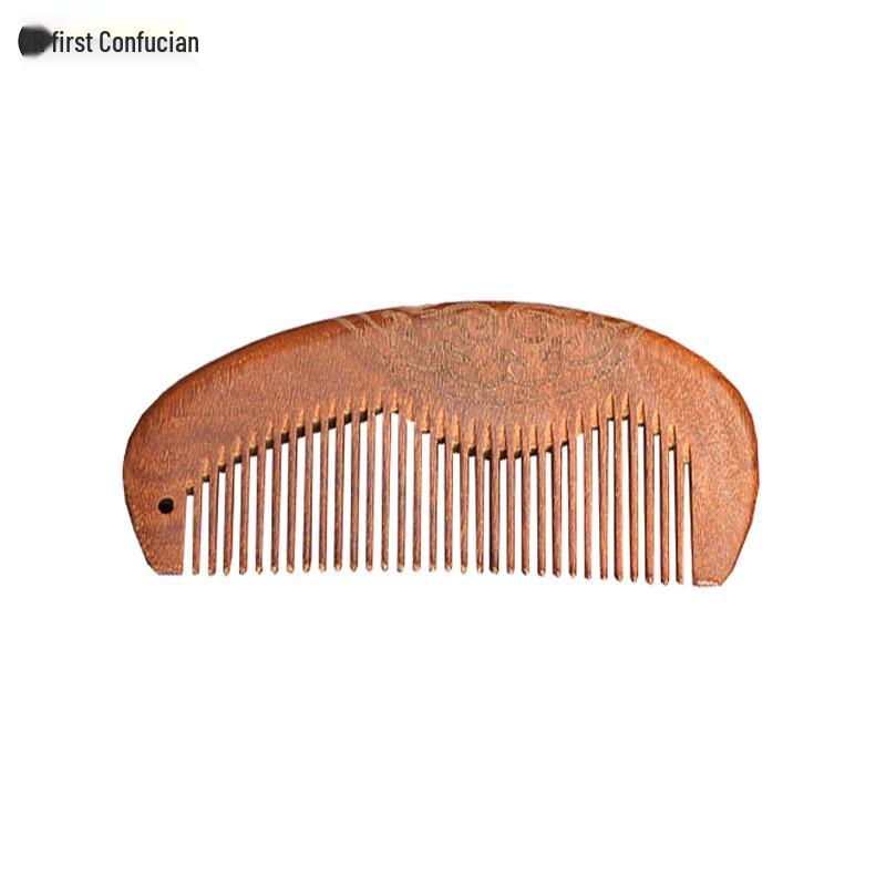 Маленький гребень «Луна» из сандалового дерева