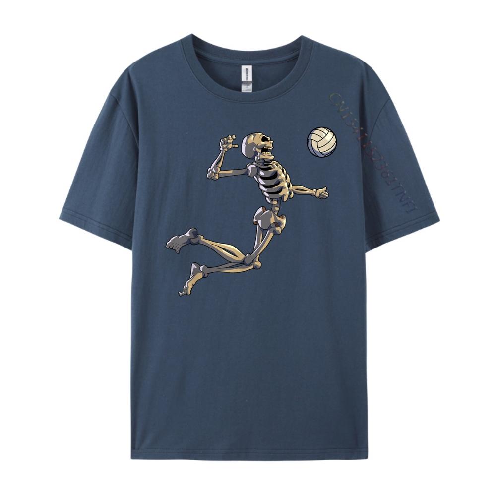 Volleyball Skeleton Women Men Volleyball Player Men T Shirts High Quality Durable and Wearresistant TShirts 4TH of July