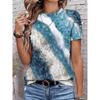 Casual Simple Women's Short-sleeved Fashion Top Versatile Comfortable T-Shirts Women’s