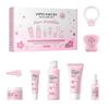 Sakura Skin Care Set, Moisture Skincare Set, Anti-Ageing Face Care Set, Beauty Gifts Set Women - Cleansing Toner Serum Cream Eye Serum Face Mask