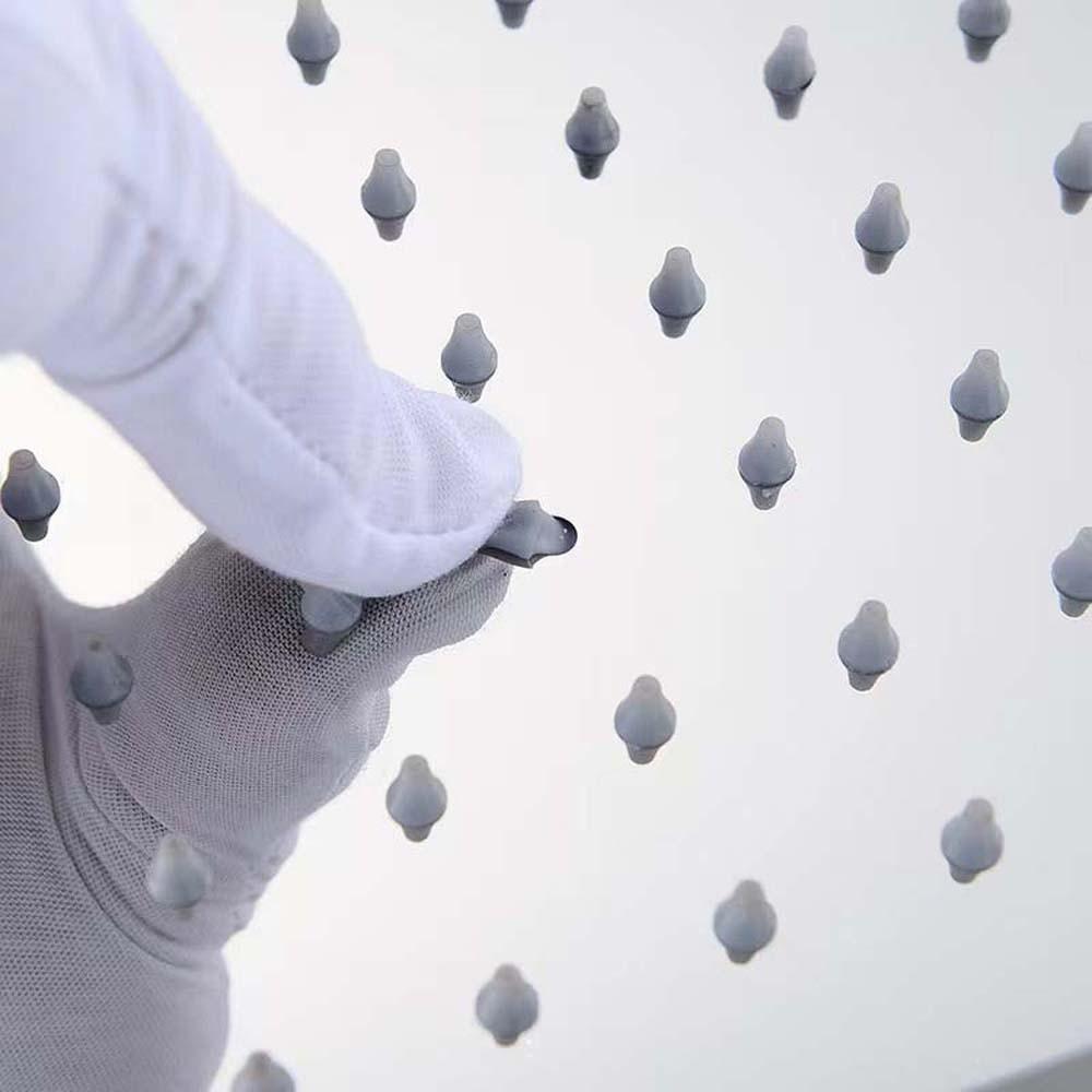 Round Pressurized Shower Nozzle Square Large Panel Showerhead Shower Heads High Pressure  Hotel
